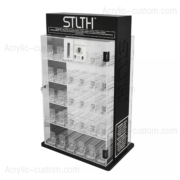 カウンター電子タバコ ディスプレイ ラック - 小売 vape キャビネット