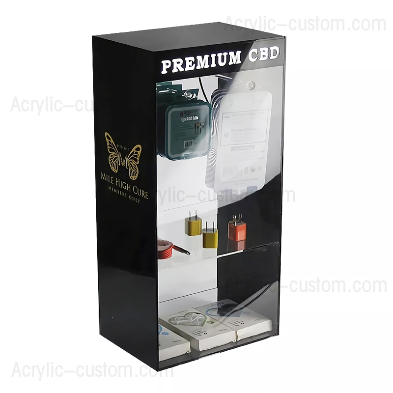 電話アクセサリーディスプレイキャビネット - アクリルディスプレイケース