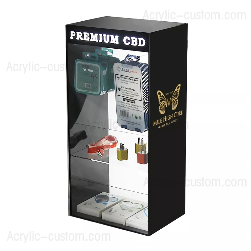 電話アクセサリーディスプレイキャビネット - アクリルディスプレイケース