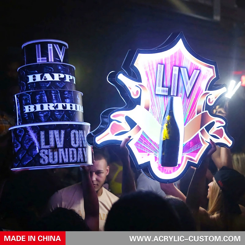 ロイヤル ボトル プレゼンター glorifier - led ボトル glorifier ディスプレイ