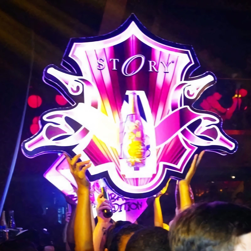 ロイヤル ボトル プレゼンター glorifier - led ボトル glorifier ディスプレイ