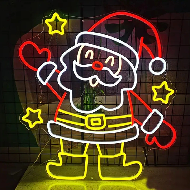 Christmas Neon LED Signs - Neon Sign Custom Father Christmas