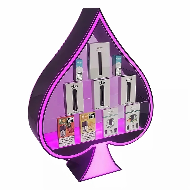 アクリル蒸気/蒸気ディスプレイ スタンド - CBD ボックス多層ディスプレイ ケース