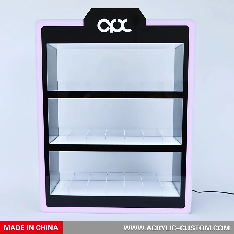 VAPEオイルディスプレイケース - CBDオイルアクリルディスプレイケース