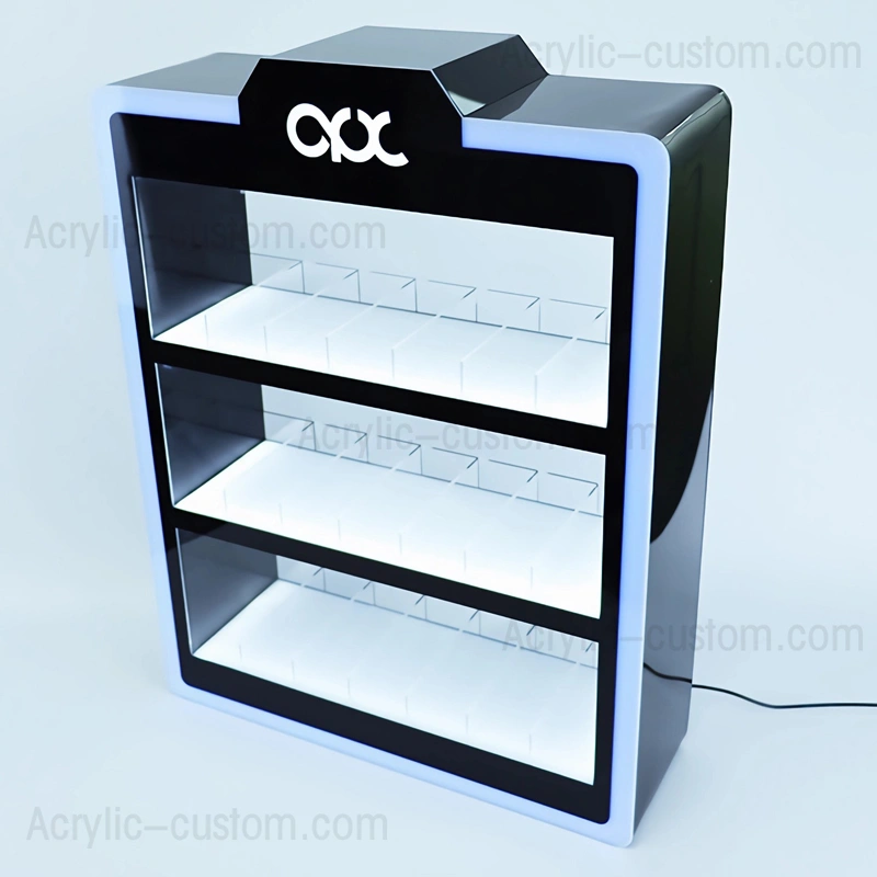 VAPEオイルディスプレイケース - CBDオイルアクリルディスプレイケース