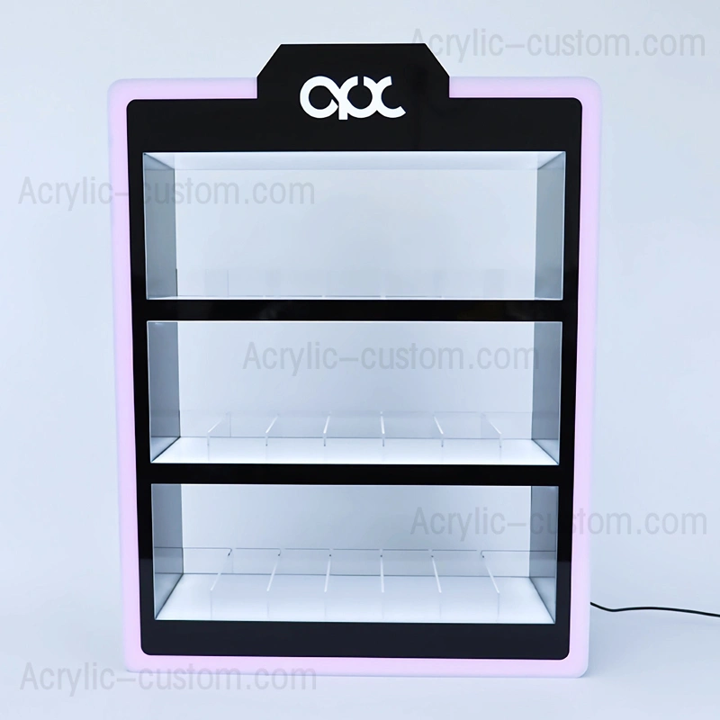 VAPEオイルディスプレイケース - CBDオイルアクリルディスプレイケース