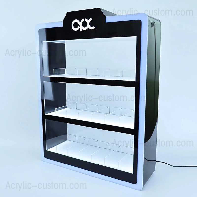 VAPEオイルディスプレイケース - CBDオイルアクリルディスプレイケース