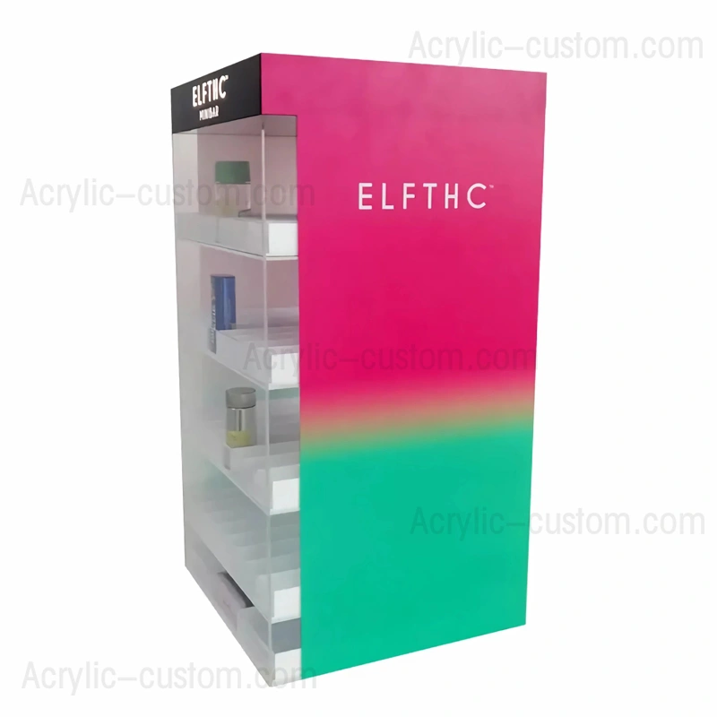 Cbd オイルチンキの陳列ケース - 多層小売陳列ケース