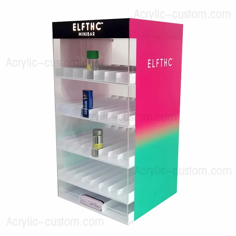 Cbd オイルチンキの陳列ケース - 多層小売陳列ケース
