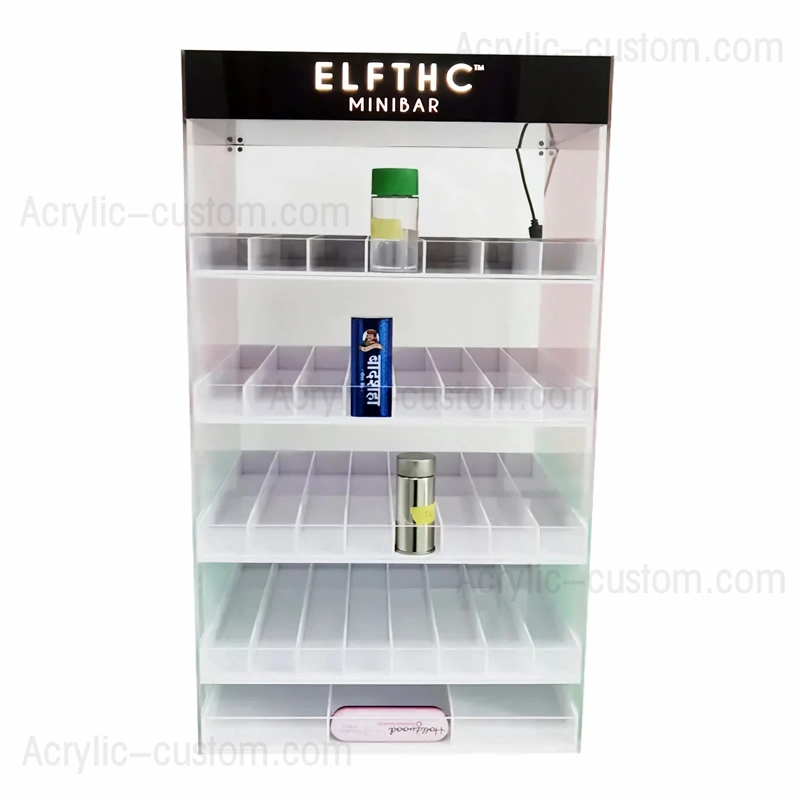 Cbd オイルチンキの陳列ケース - 多層小売陳列ケース