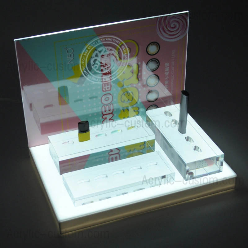 vape/vaping ペンディスプレイスタンド - アクリル LED ディスプレイスタンド