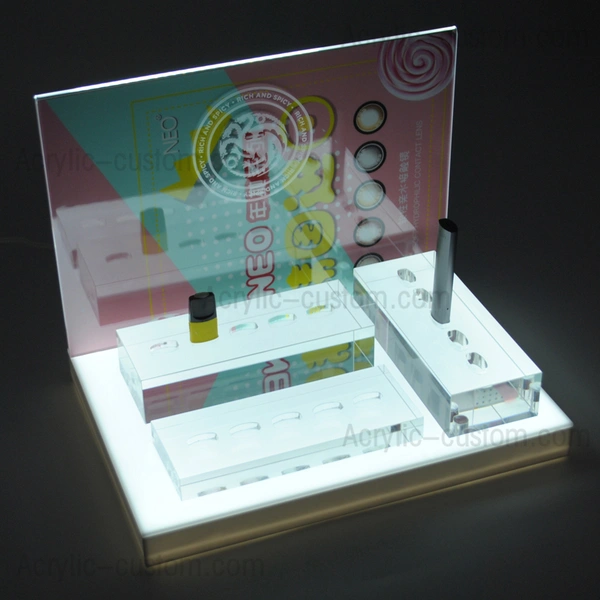 Vape/Vaping Pen Display Stand - Acrylic LED Display Stand