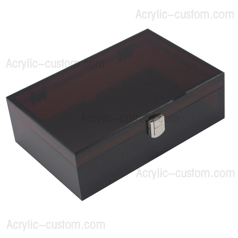 Small 20 Cigars Humidor - Travel Acrylic Humidor/Box