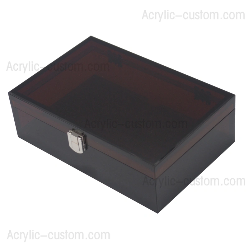 Small 20 Cigars Humidor - Travel Acrylic Humidor/Box