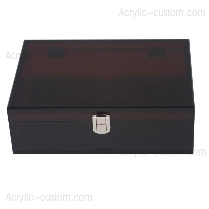Small 20 Cigars Humidor - Travel Acrylic Humidor/Box