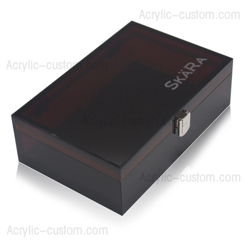 Small 20 Cigars Humidor - Travel Acrylic Humidor/Box