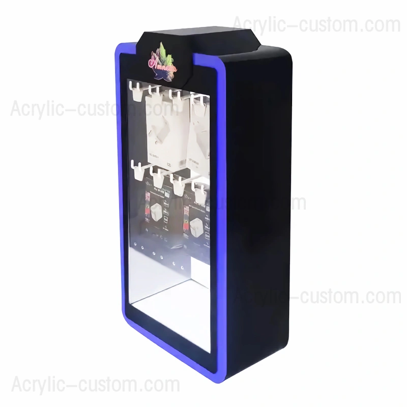 カウンタートップアクセサリーディスプレイケース - LEDアクリルディスプレイケース