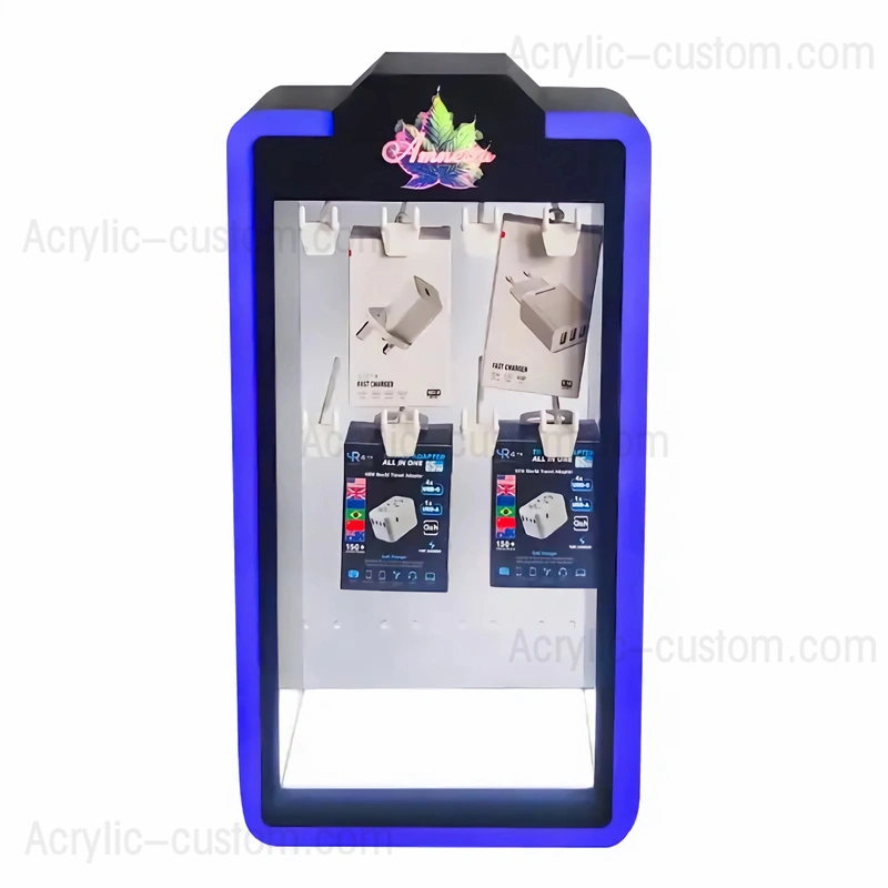 カウンタートップアクセサリーディスプレイケース - LEDアクリルディスプレイケース