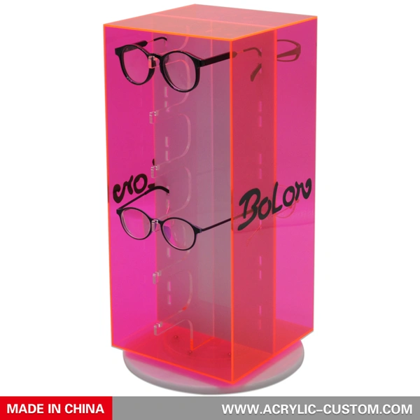 Glasses/Sunglasses Display Stand - 360 Rotating Acrylic Display Cases