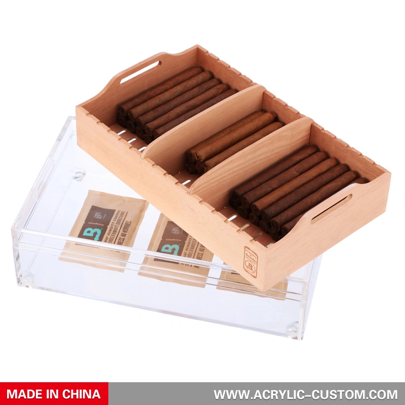 カスタムアクリル75葉巻ヒュミドール | 大型葉巻ヒュミドール/ボックス