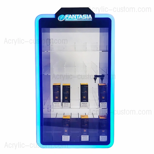 カスタム電子タバコ ディスプレイ スタンド - アーク ストア ディスプレイ キャビネット