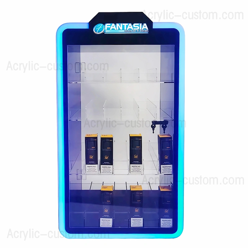 カスタム電子タバコ ディスプレイ スタンド - アーク ストア ディスプレイ キャビネット