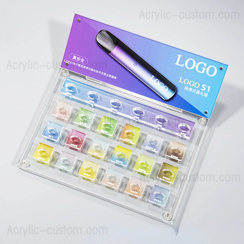 e-リキッドディスプレイ - アクリルアークスタンド