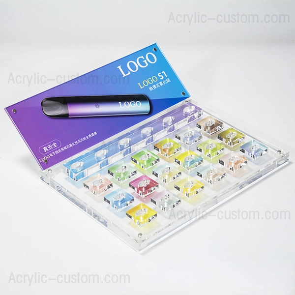 e-リキッドディスプレイ - アクリルアークスタンド