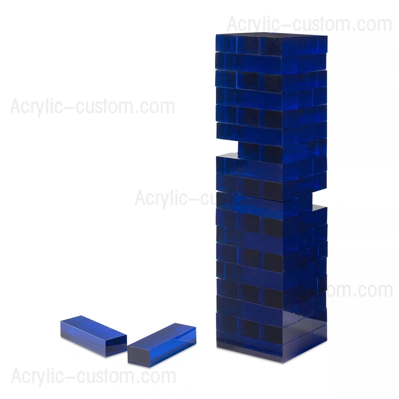 アクリルタンブルタワーゲーム - ルーサイトパズルゲーム