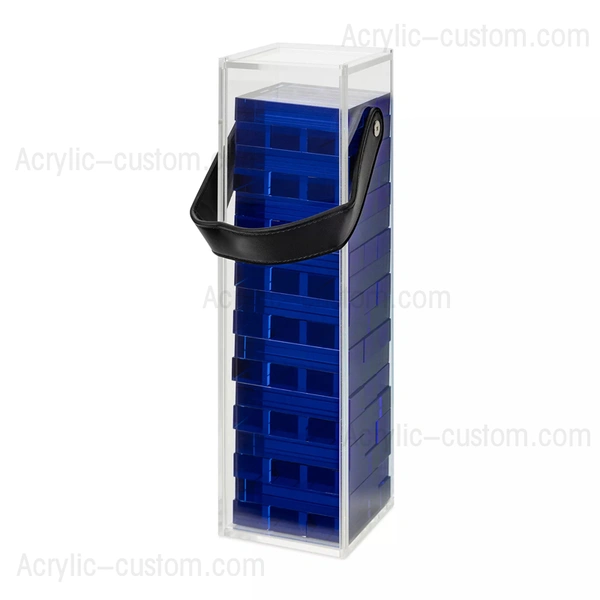 Acrylic Tumble Tower Game - Lucite Puzzle Game