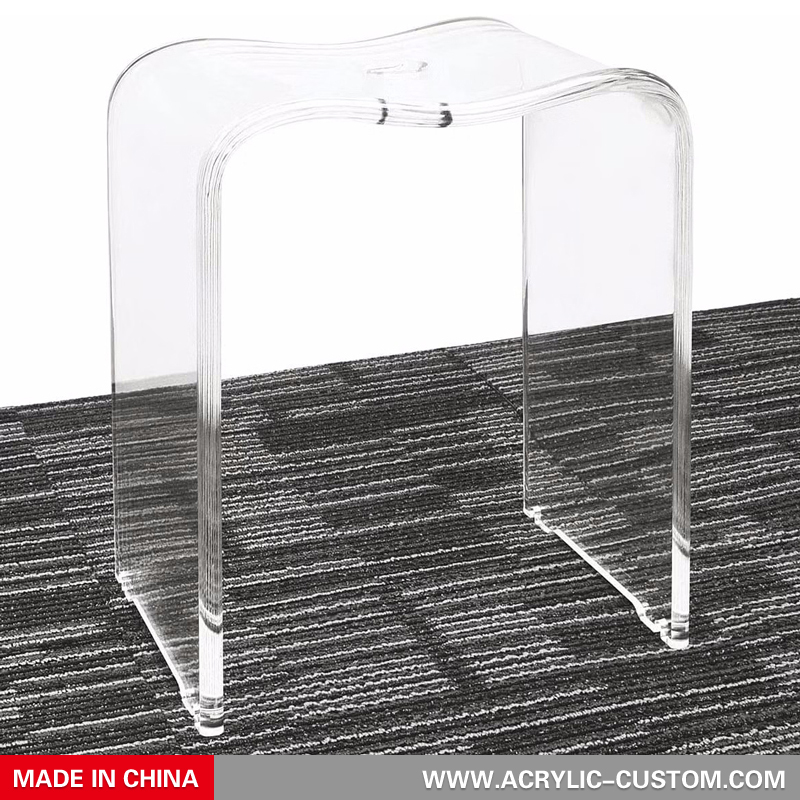 Acrylic shower online bench