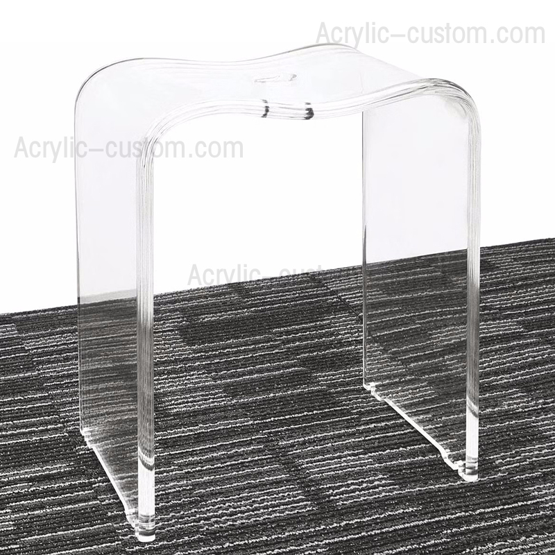 Acrylic shower online seat