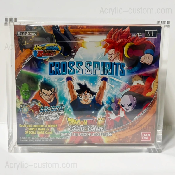 Dragon Ball Super Acrylic Case - Booster Box Display Protective Case