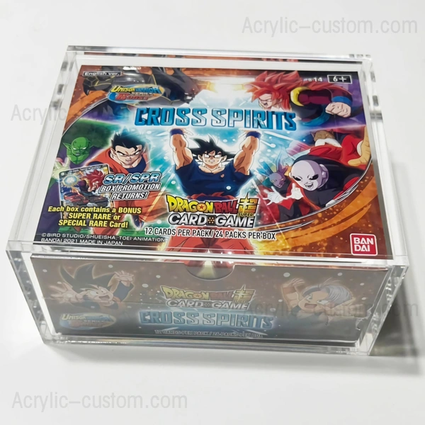 Dragon Ball Super Acrylic Case - Booster Box Display Protective Case