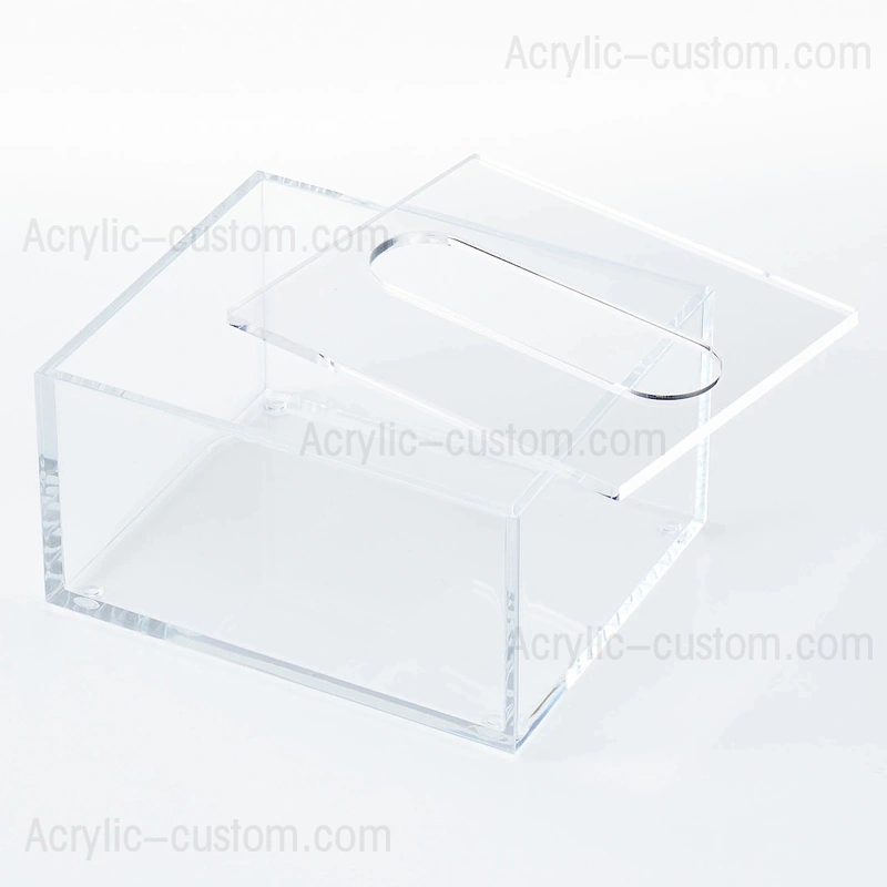 Квадратная крышка коробки для акриловых салфеток - декор коробки для акриловых салфеток