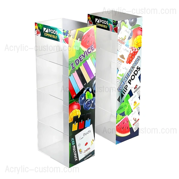 電子タバコのディスプレイ ラック - 小売店のディスプレイ キャビネット