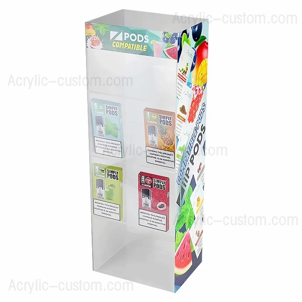 電子タバコのディスプレイ ラック - 小売店のディスプレイ キャビネット