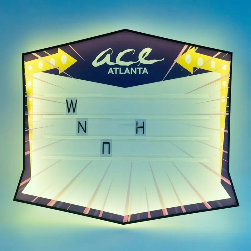 LED レター ボード サイン - ナイトクラブ ライトアップ レター ボード