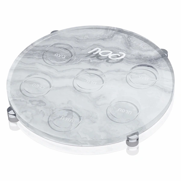 Pessach-Seder-Teller – Plexiglas-Seder-Teller in Pessach