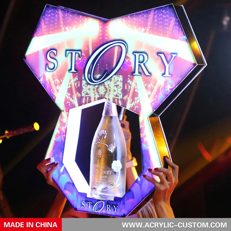 バー VIP ボトル ディスプレイ - リカー ボトル プレゼンター グロリファイアー