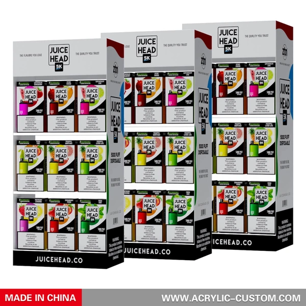 電子タバコディスプレイ - アクリル製スモークディスプレイスタンド