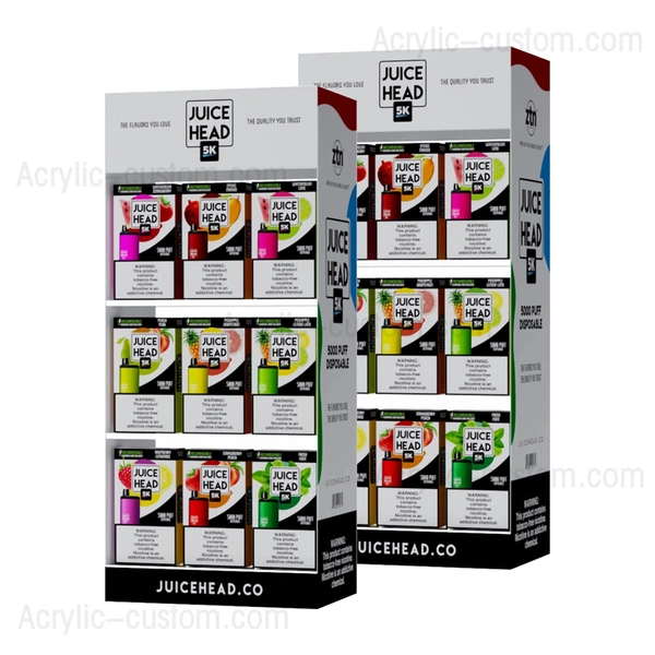 電子タバコディスプレイ - アクリル製スモークディスプレイスタンド