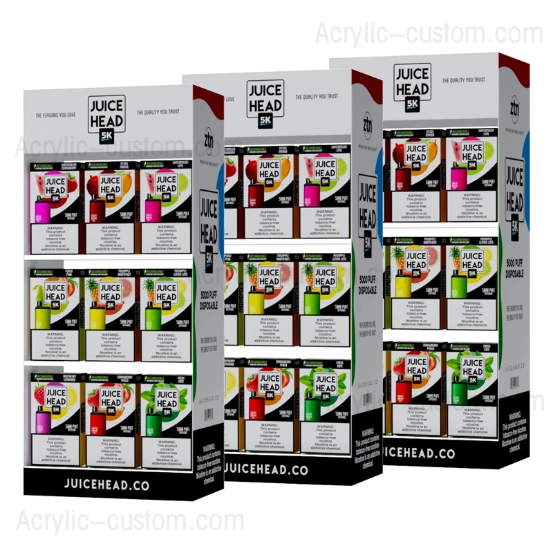 電子タバコディスプレイ - アクリル製スモークディスプレイスタンド