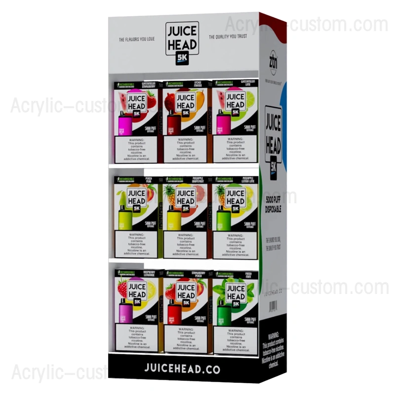 電子タバコディスプレイ - アクリル製スモークディスプレイスタンド