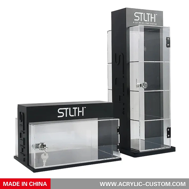 ロック可能なタバコのディスプレイ - 喫煙ストアプロモーションアクリルディスプレイケース