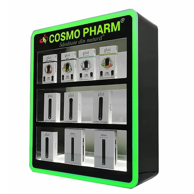 カスタムロゴ電子タバコディスプレイ - rgb電子リキッドディスプレイケース