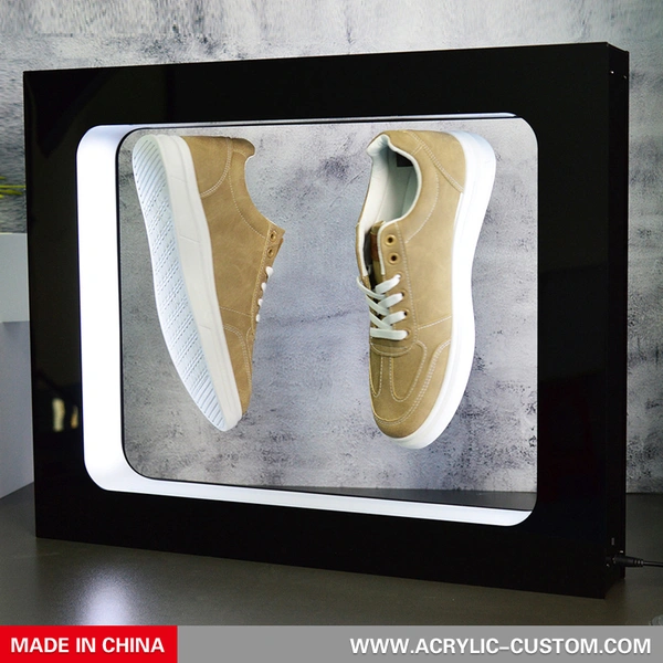 Magnetic Levitating Shoe Display - LED Levitating Sneaker Display