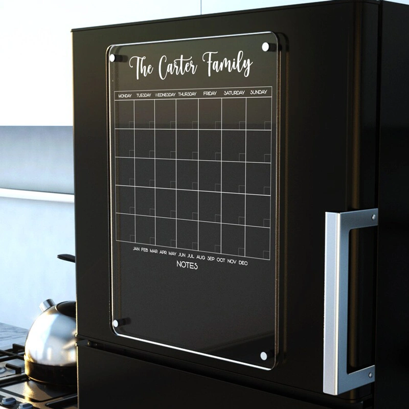 ドライイレース アクリル カレンダー - 冷蔵庫用磁気カレンダー