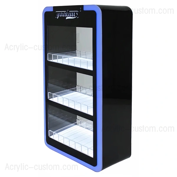 VAPEカスタム電子タバコディスプレイ - LEDライトアクリルディスプレイキャビネット