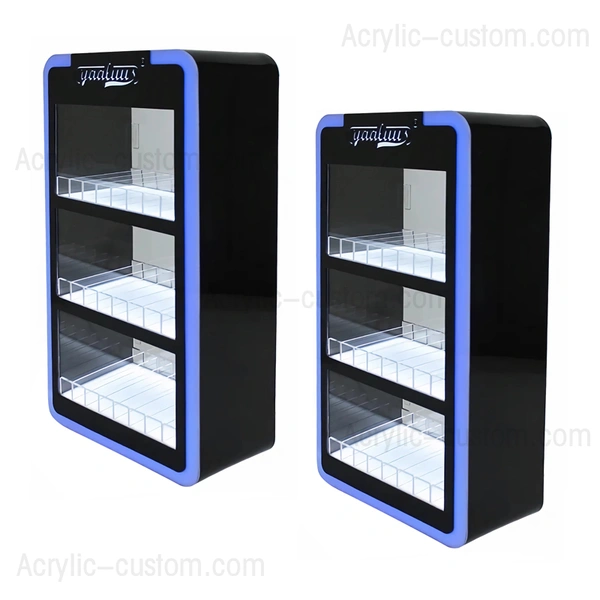 VAPEカスタム電子タバコディスプレイ - LEDライトアクリルディスプレイキャビネット